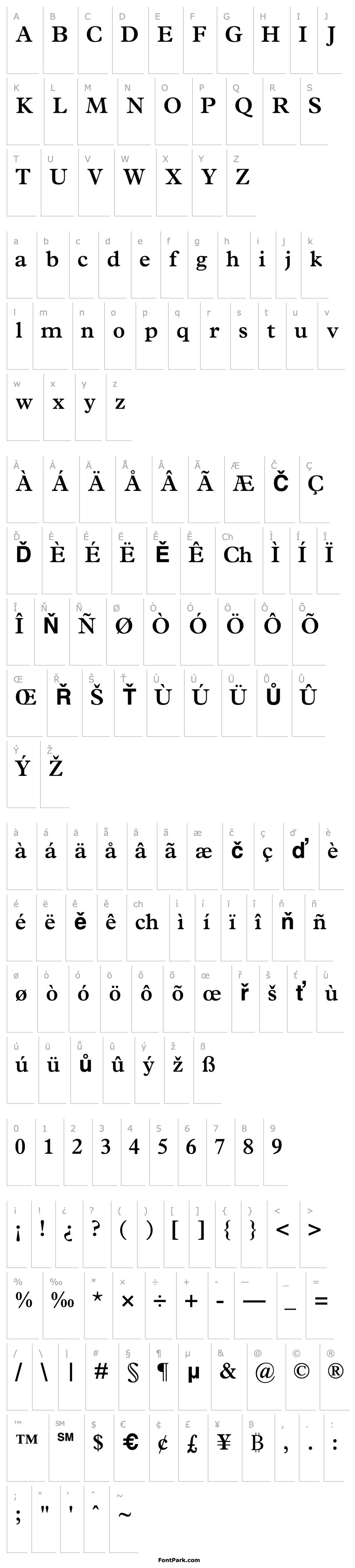 Overview TerminusSSK Bold