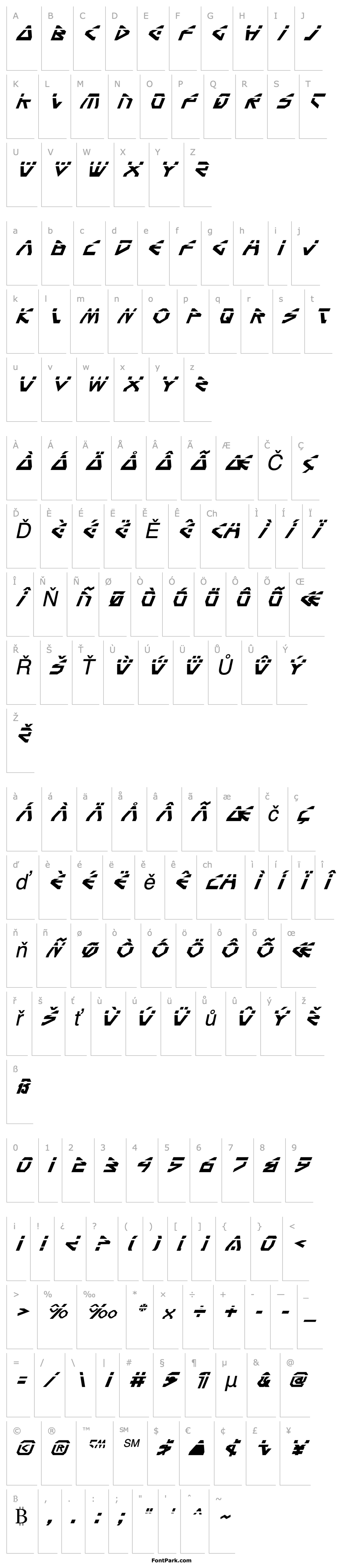 Přehled Terra Firma Laser Italic