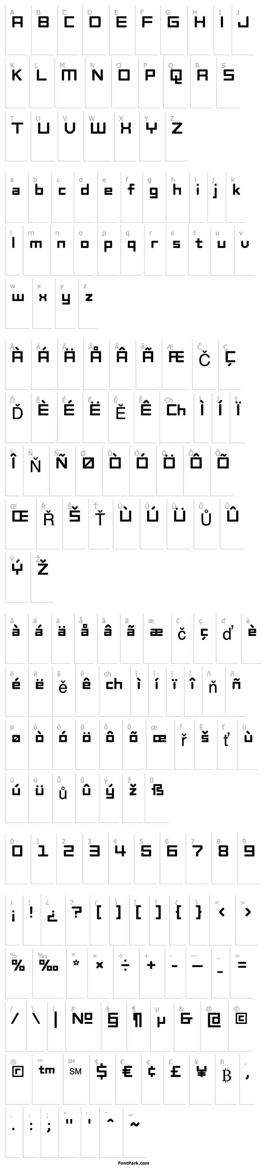 Přehled TetraITCStd-Book