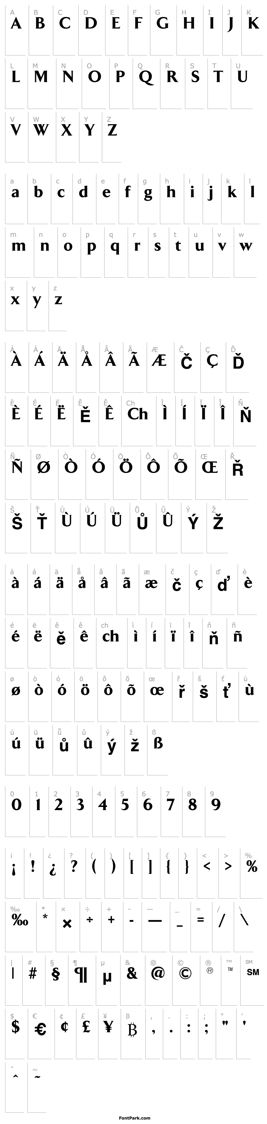 Overview TFArrow-Extrabold