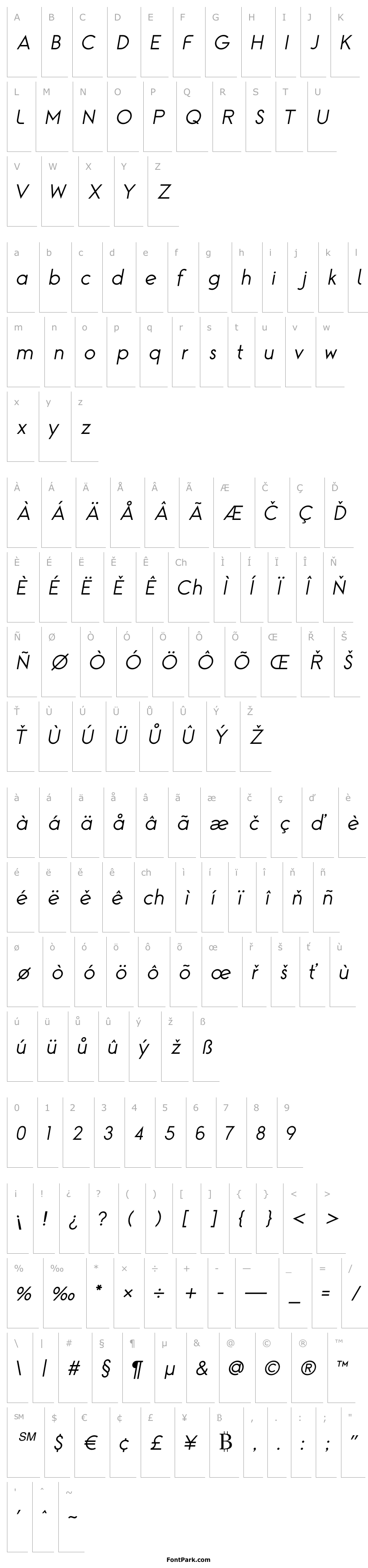 Přehled TGAlcefun-Italic