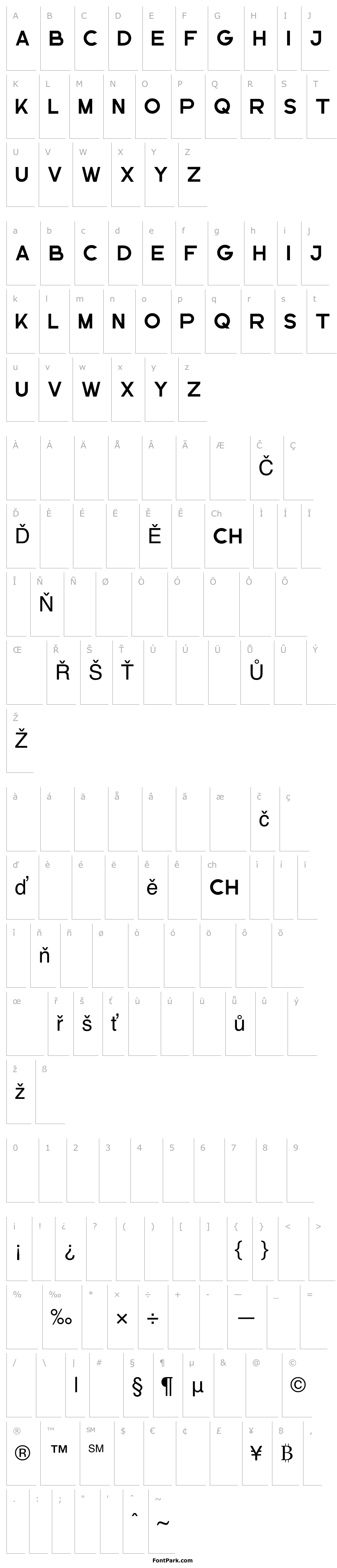 Přehled The Brittany Sans Bold