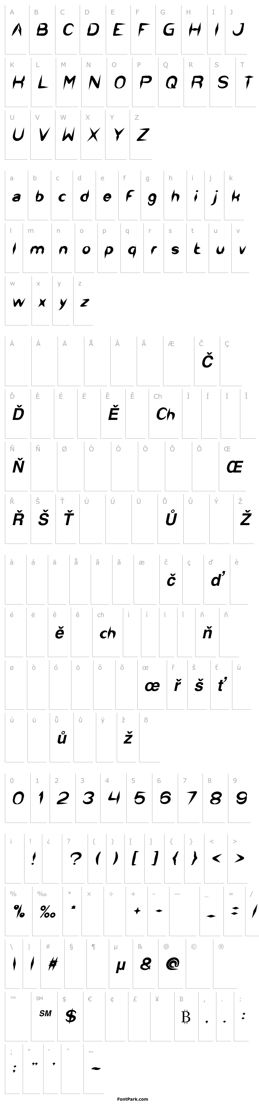 Overview The Dark Knight Bold Italic