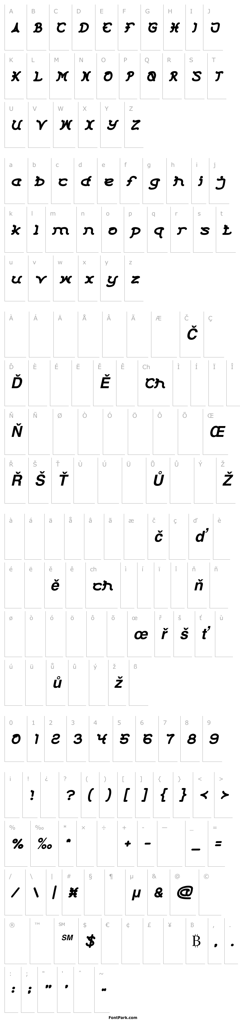 Přehled The Happy Face Returns Bold Italic