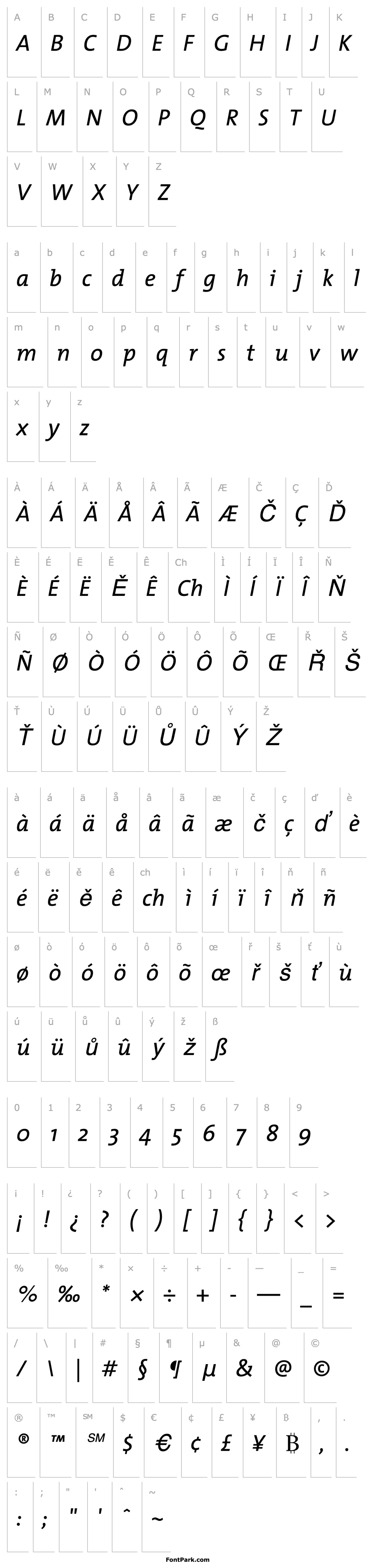 Overview TheMix- Italic