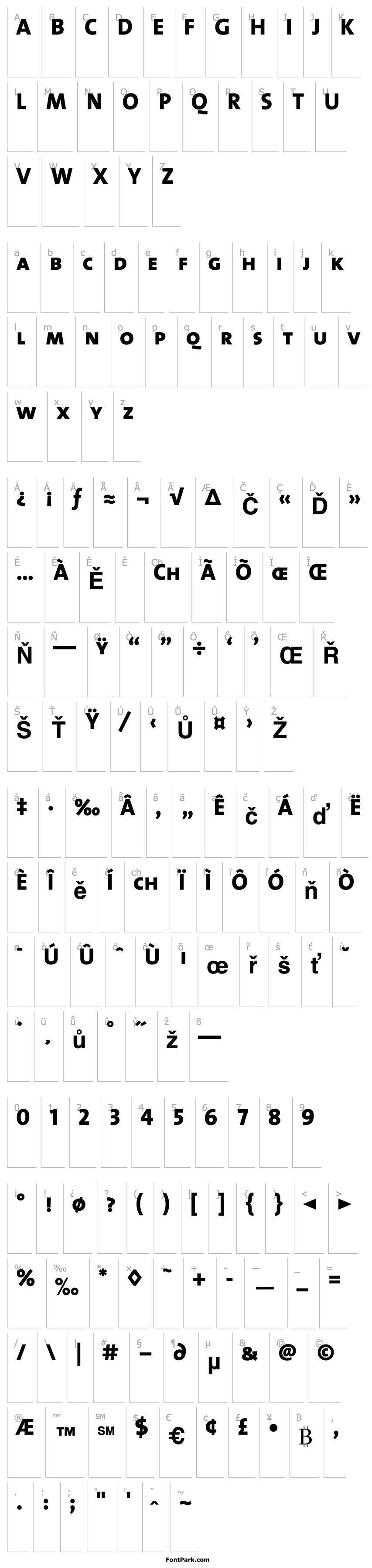 Overview TheMixCaps-ExtraBold