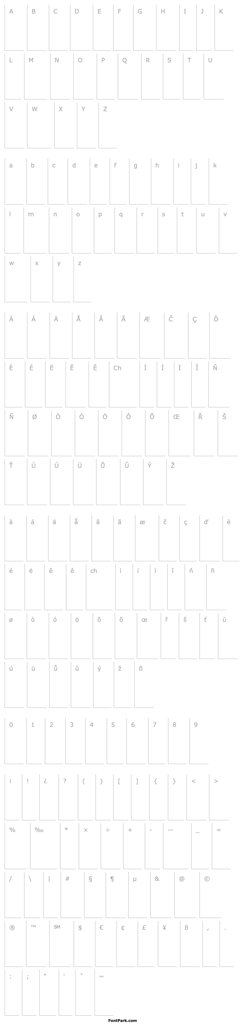 Přehled TheMixExtraBold-CapsItalic