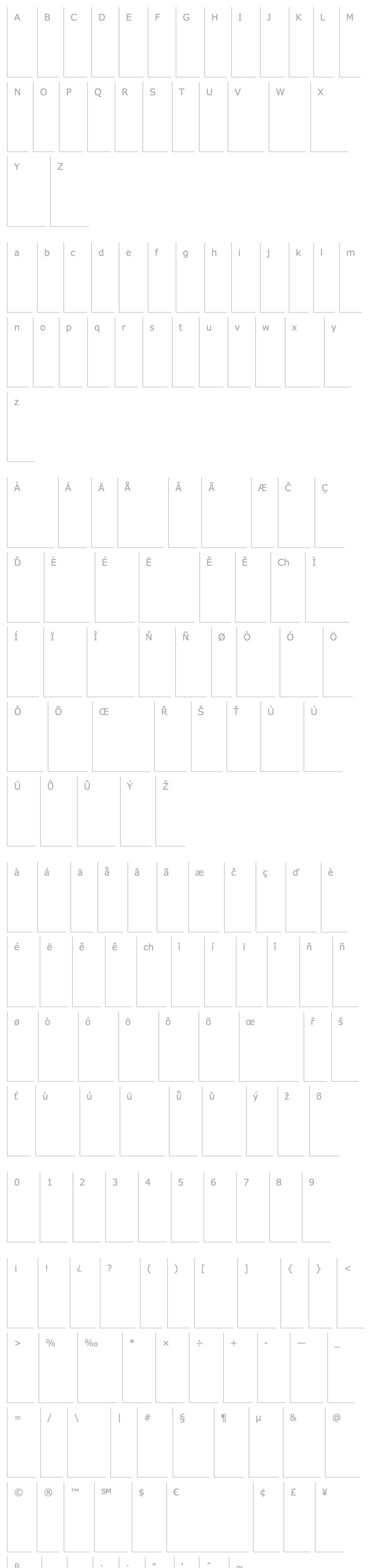 Overview TheMixSemiBold-Expert