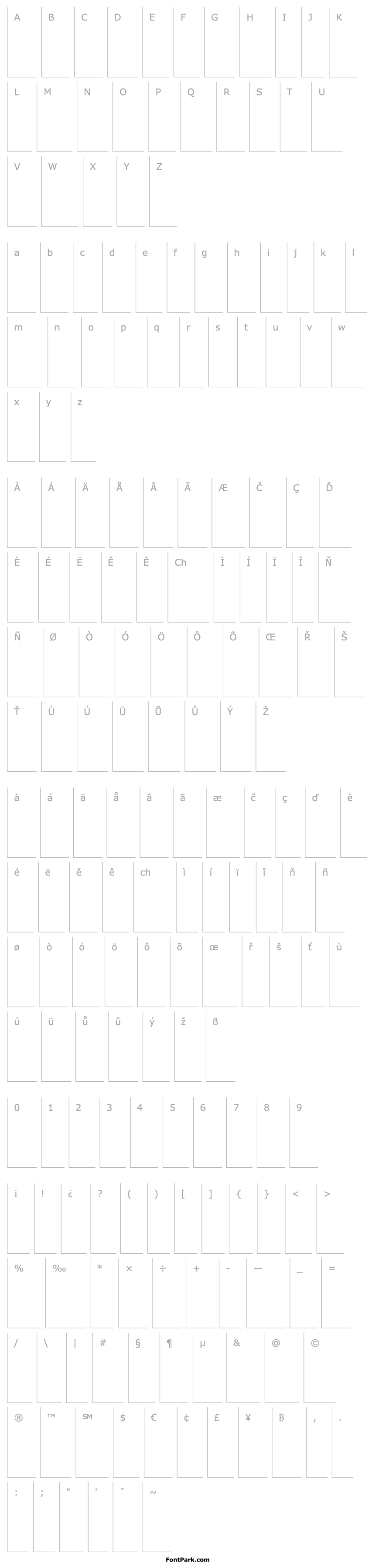 Overview TheMixSemiBold-Italic