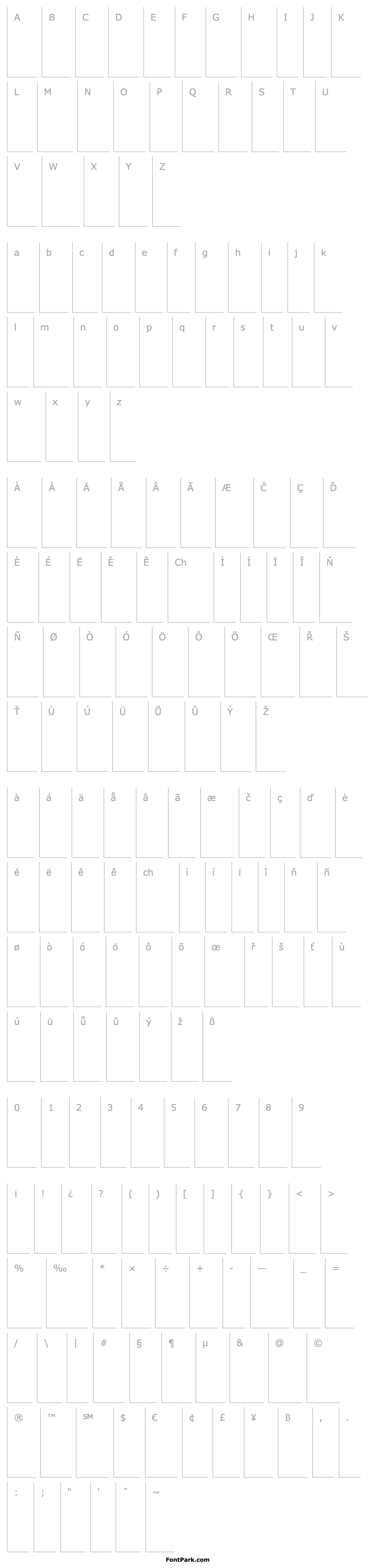 Overview TheSans ExtraBold Plain