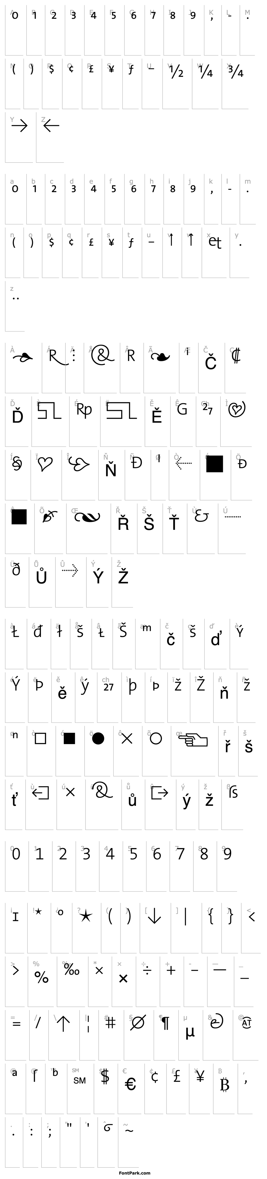 Overview TheSans Light Expert