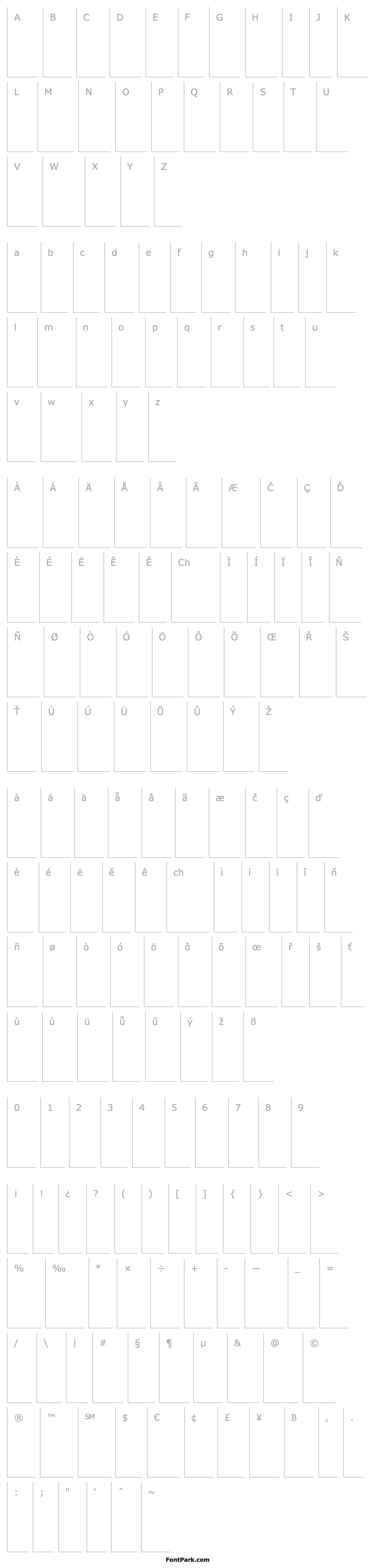 Overview TheSerif SemiLight Caps Italic