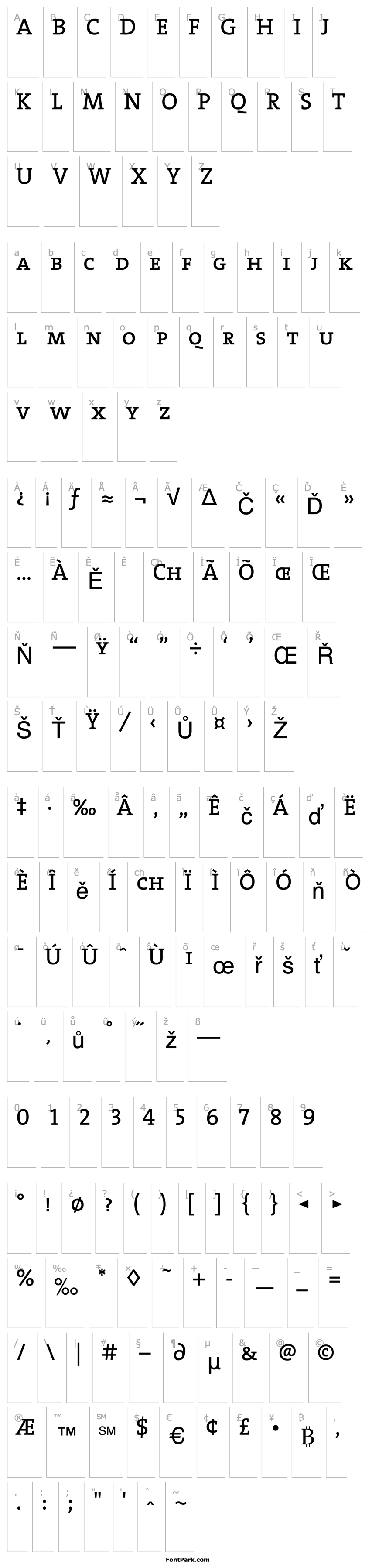 Overview TheSerifCaps