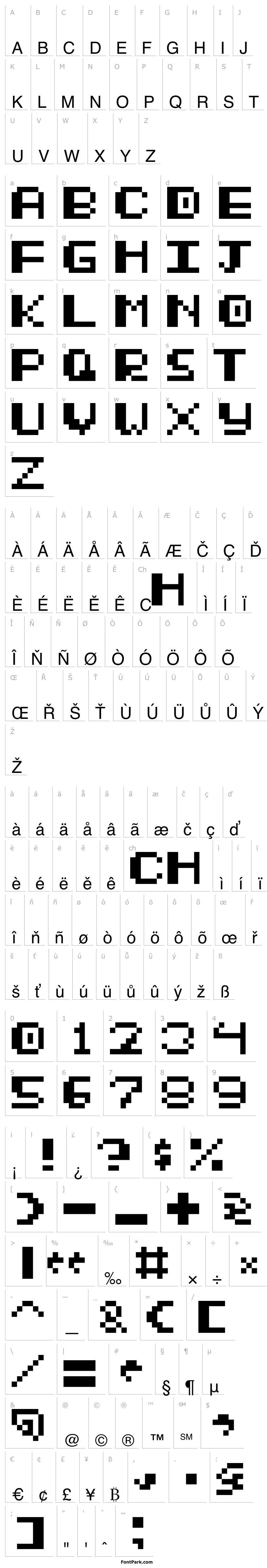 Přehled Thick Pixel Regular