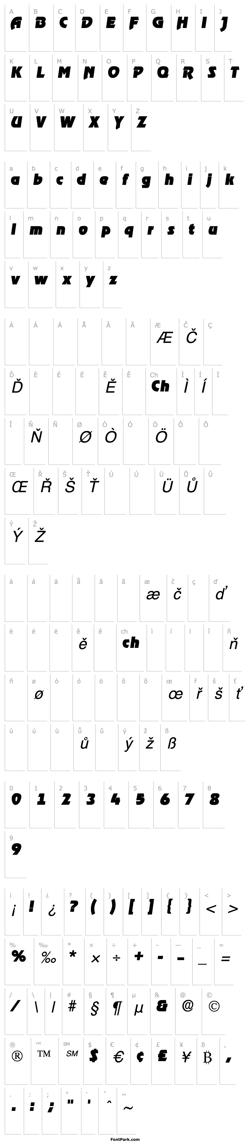 Přehled ThimbaDisplaySSK Italic