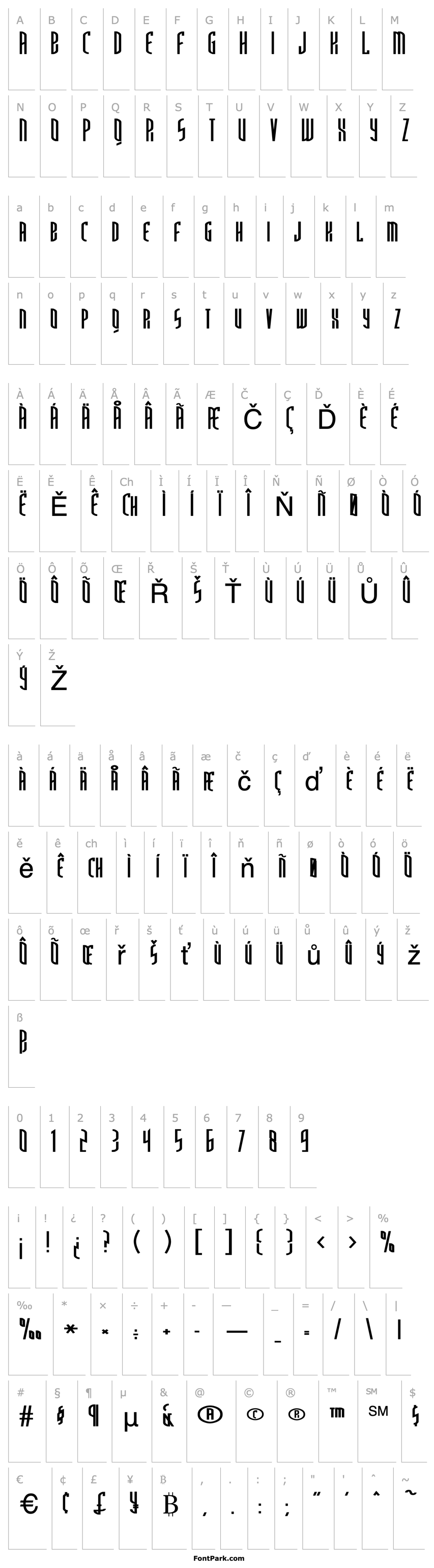 Přehled ThirdGenerationCondensed