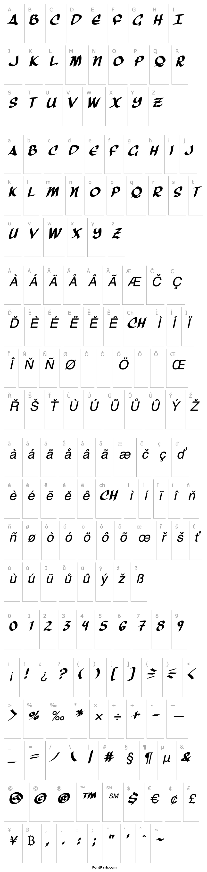 Overview Three Arrows Italic