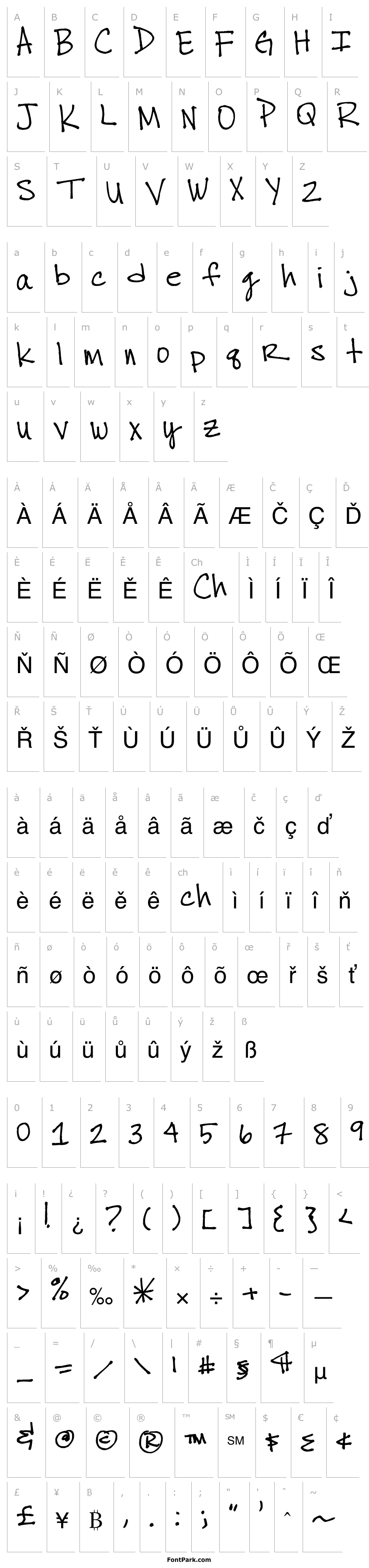 Přehled thuys chicken scratch