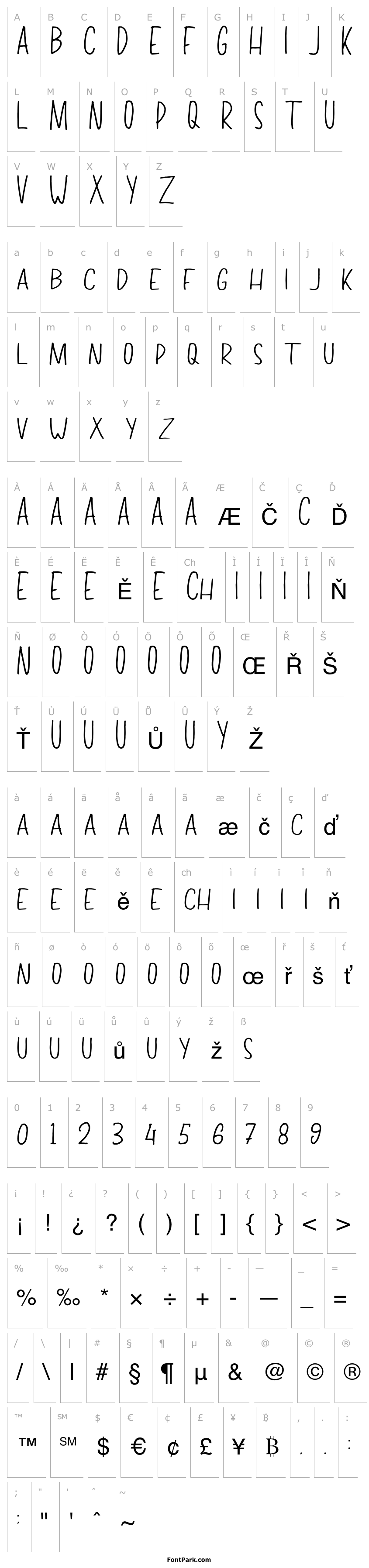 Overview Tiffany Sans