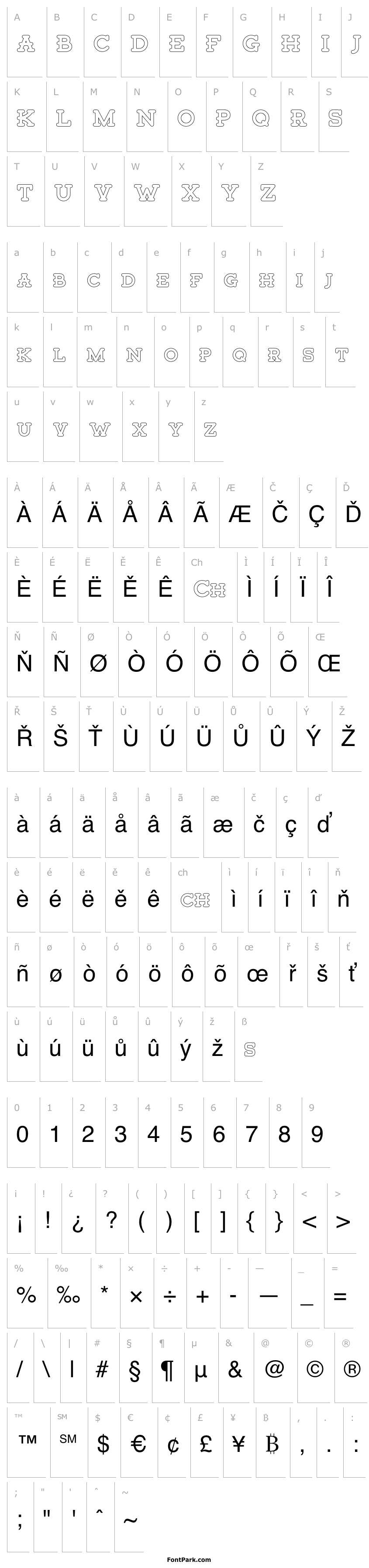 Overview TigrealFree-Outline