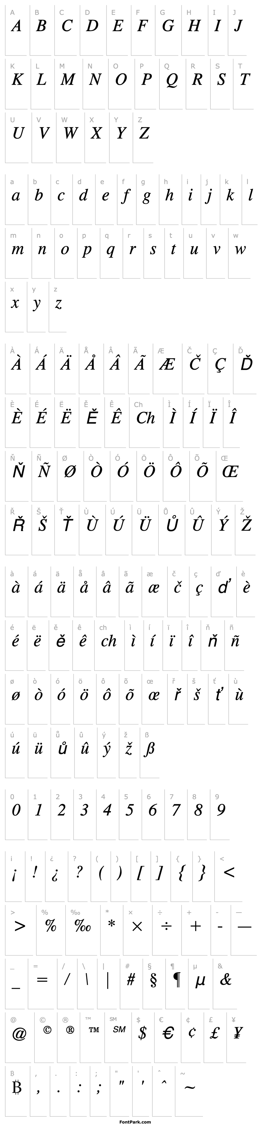 Overview Times CG ATT Italic