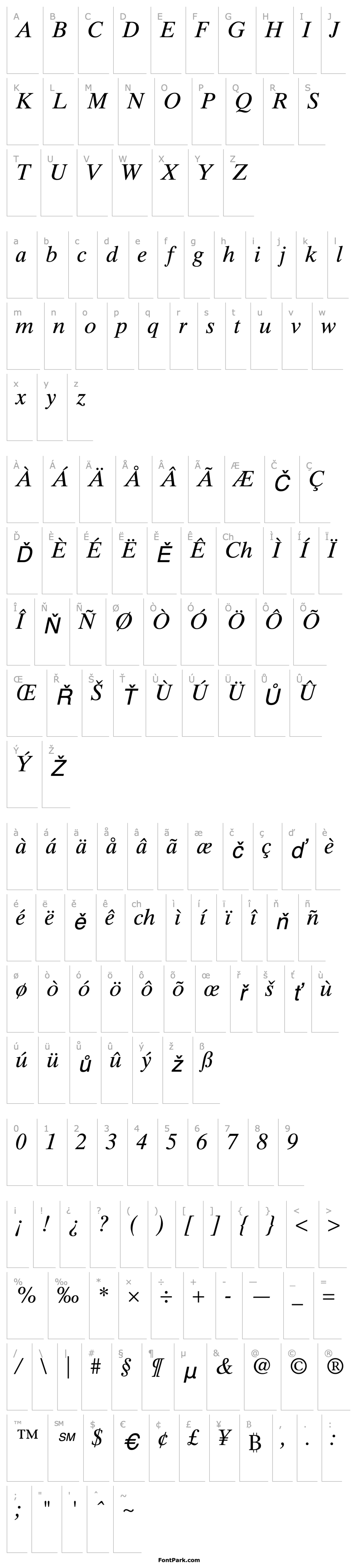 Přehled TimesTen-Italic