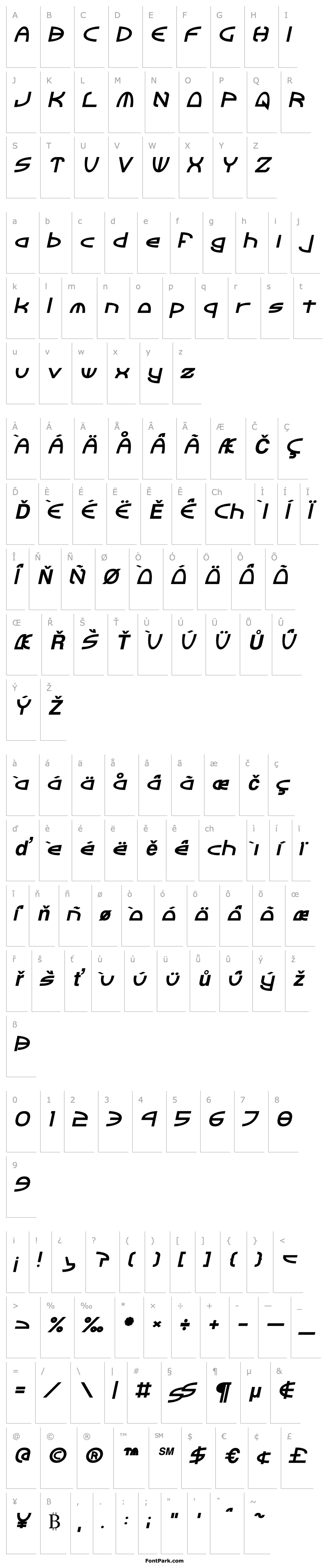 Overview Tinker Round Bold Italic