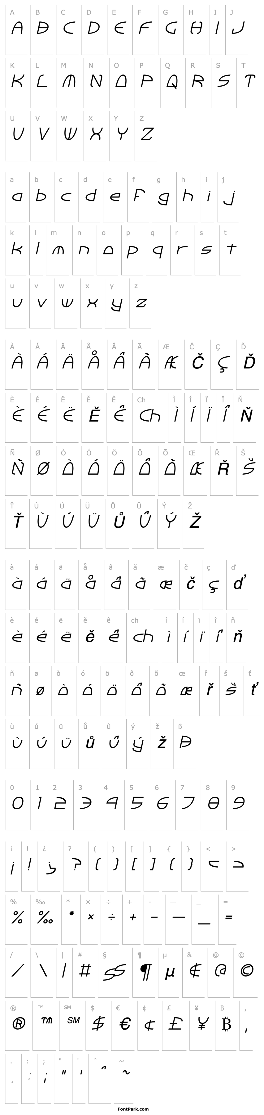 Overview Tinker Round Italic