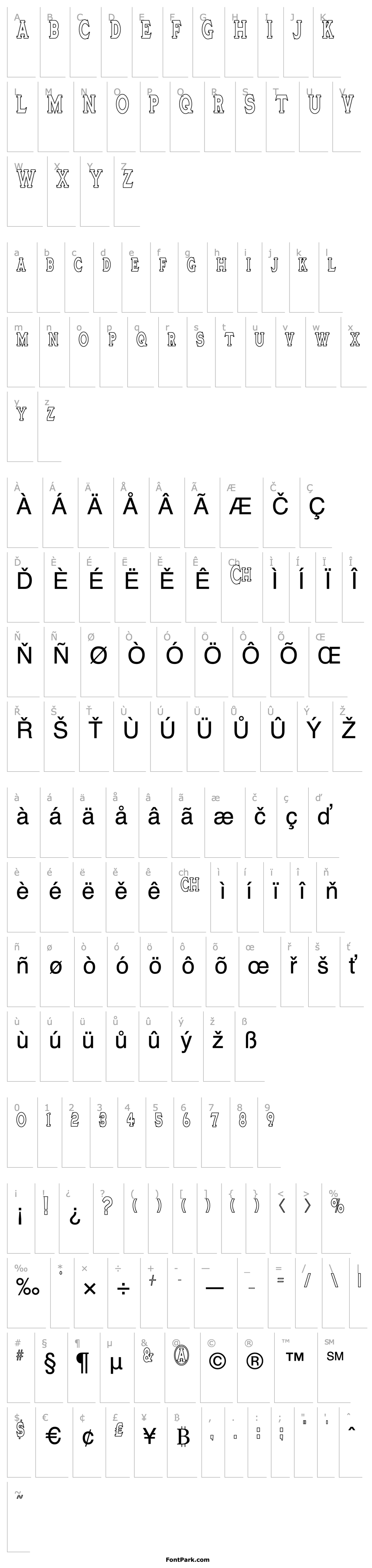 Overview TinplateTitlingNarrow