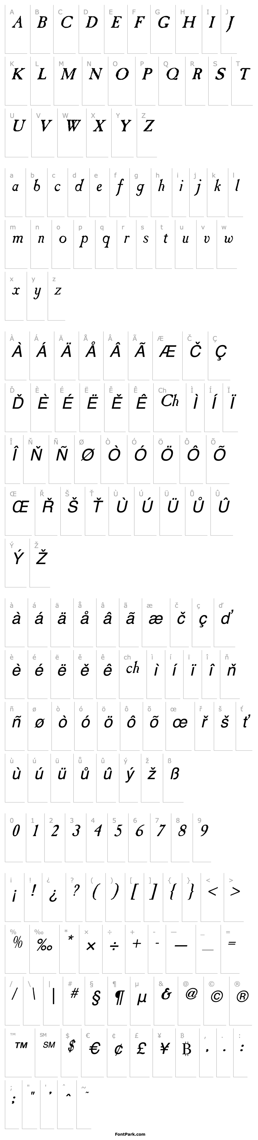 Overview Tintinabulation Old Italic