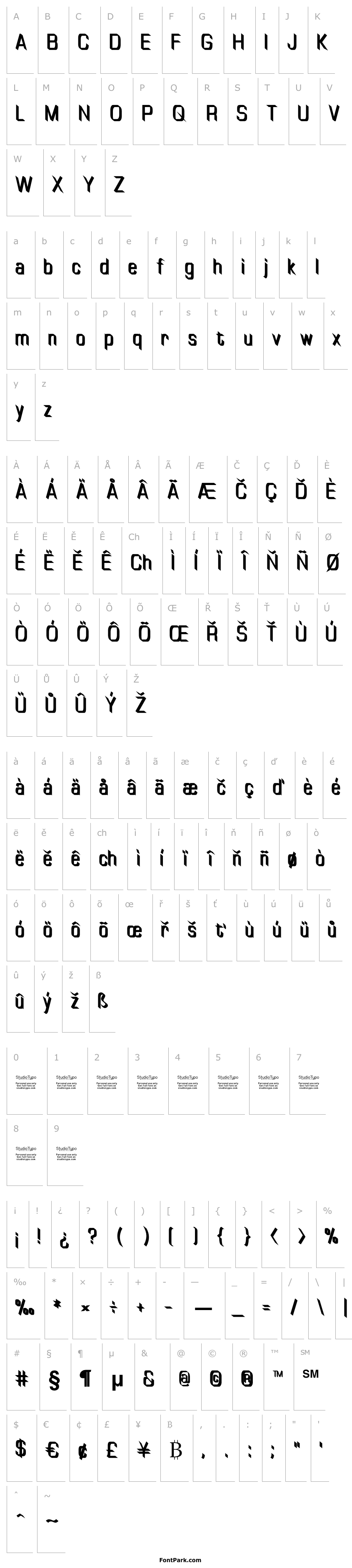 Přehled TinyPlate Bold