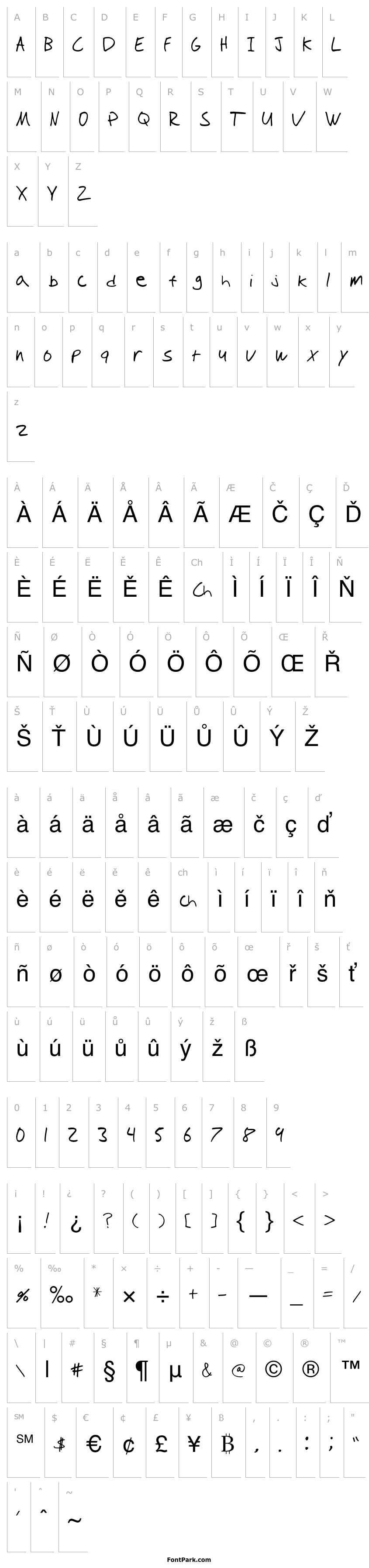 Přehled Tioem-Handwritten