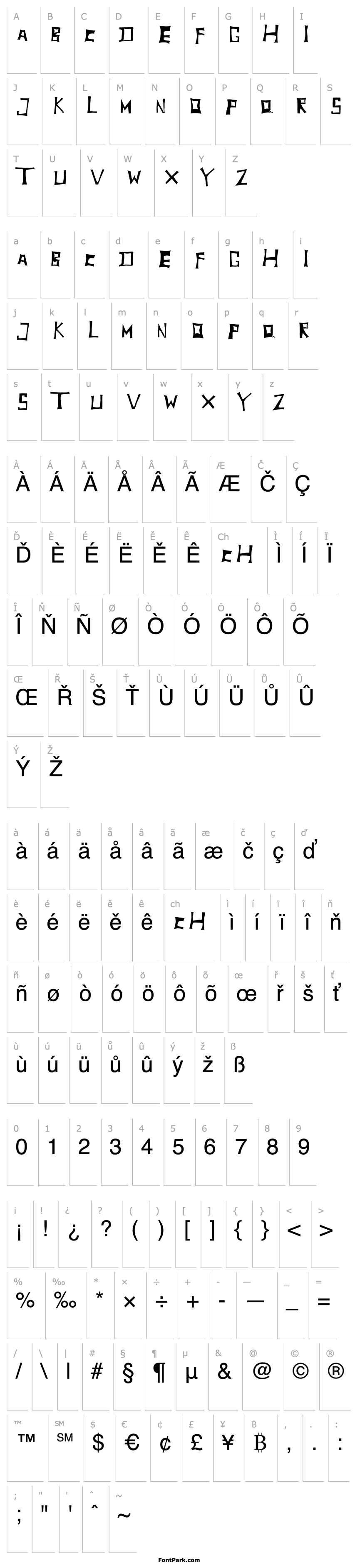 Přehled TobyFont-Inside