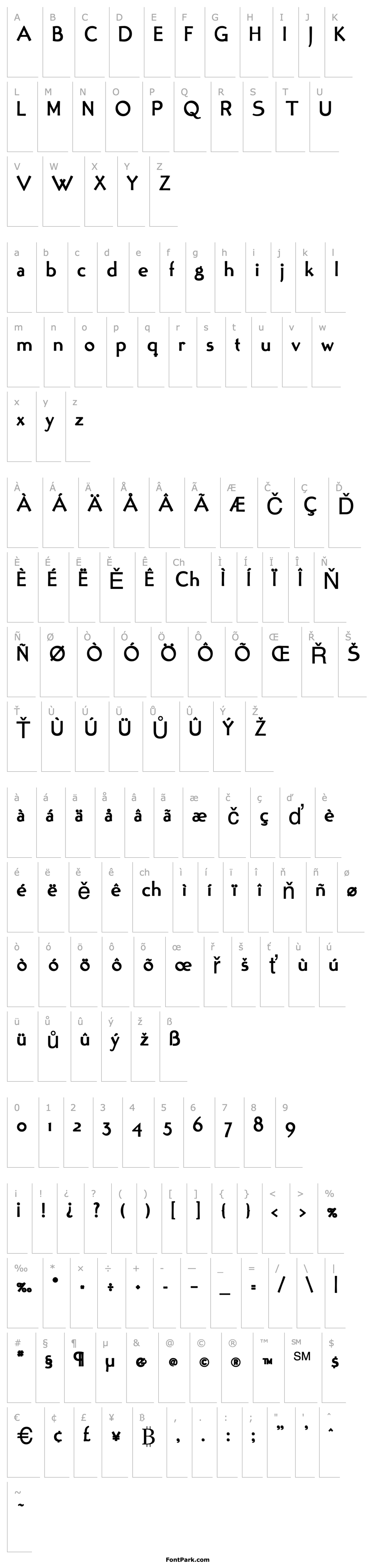 Overview Tonic ExtraBold