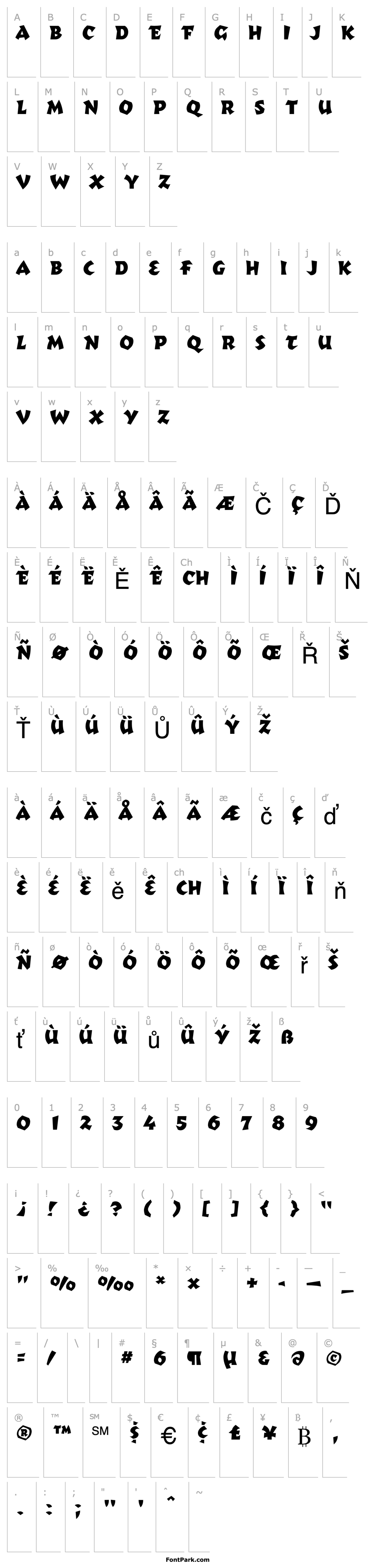 Overview TotallyGlyphic