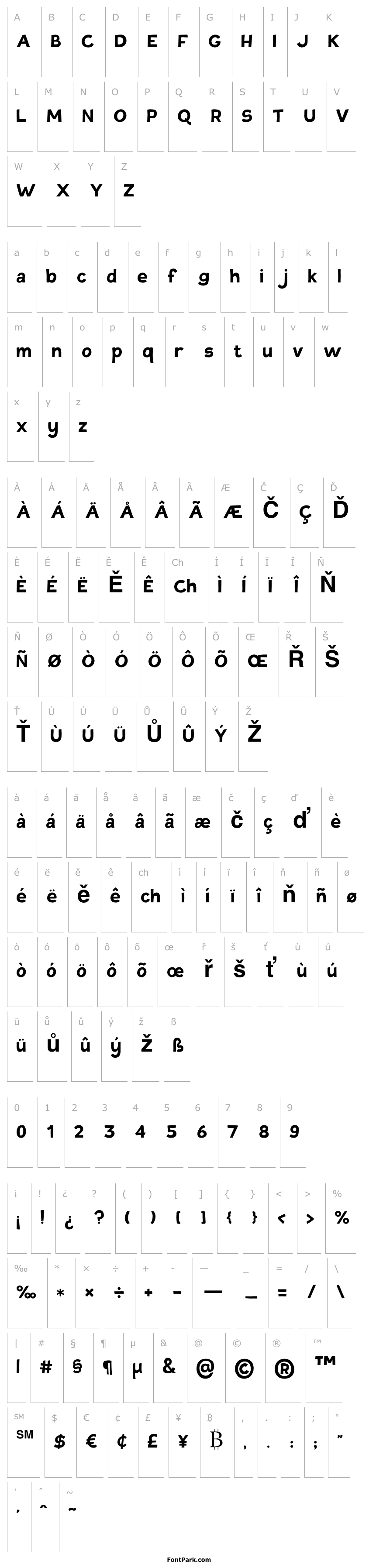 Overview Tovari Sans Bold