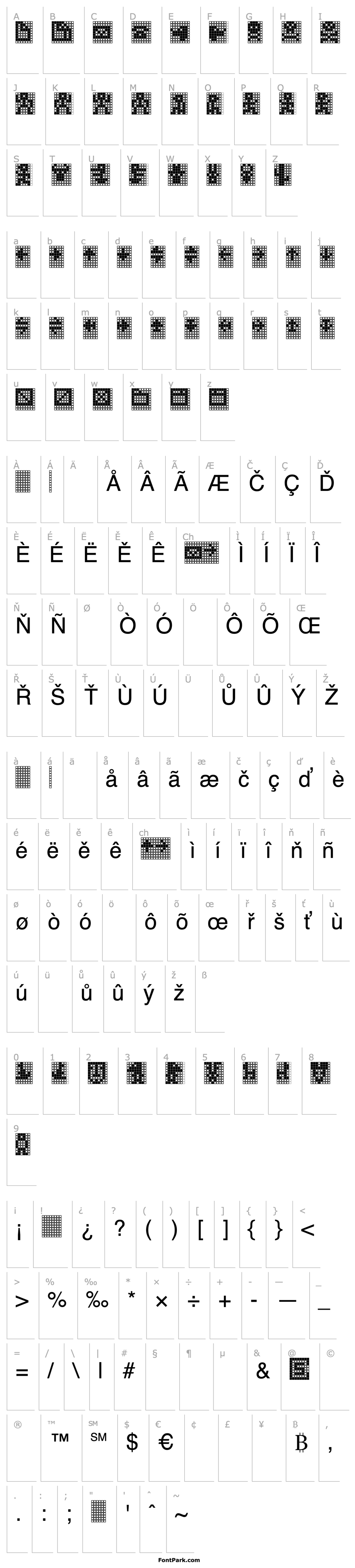 Overview TPF Display Symbol