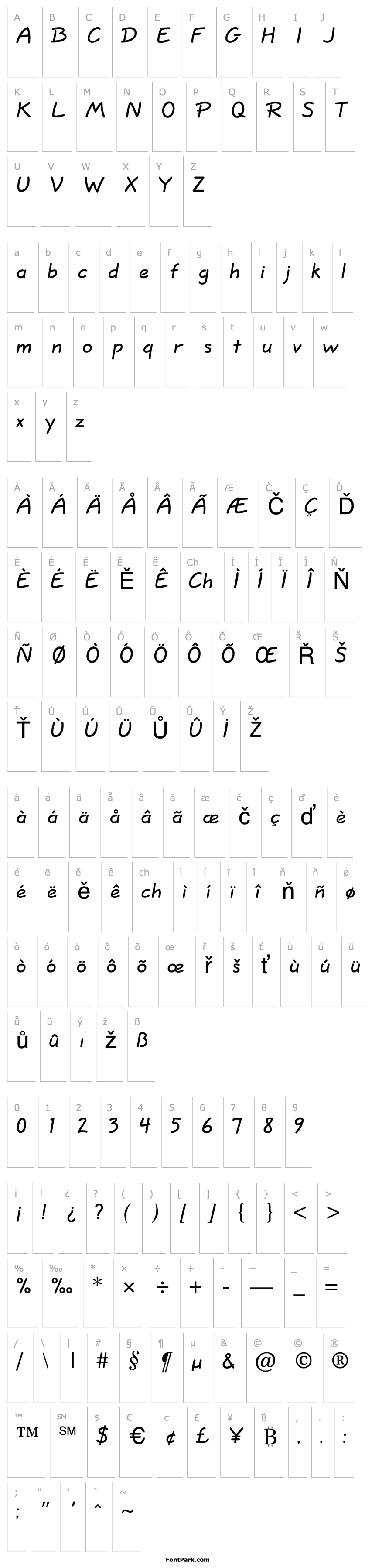 Overview TR QuillScript Normal