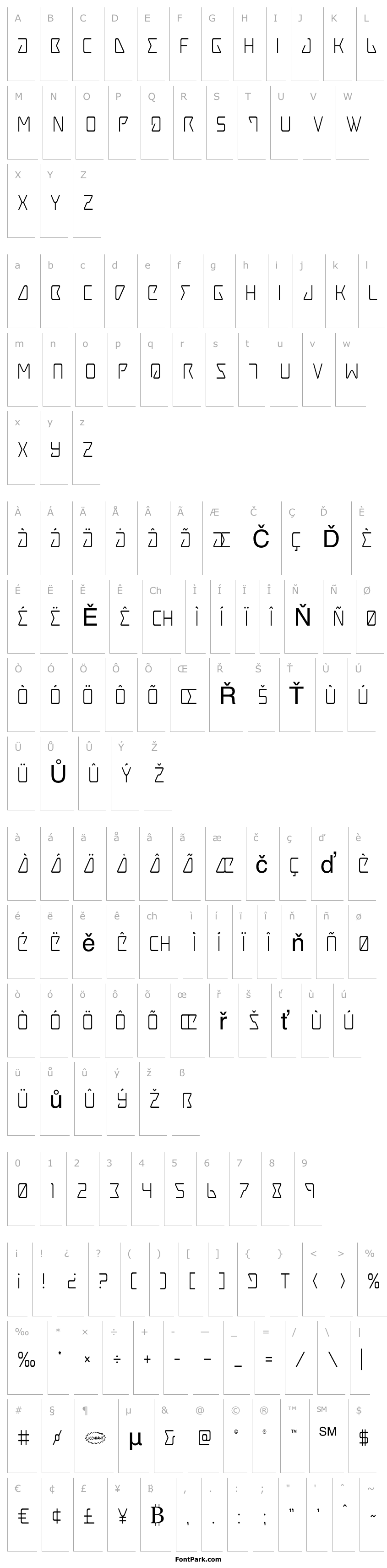 Overview Tracer Condensed