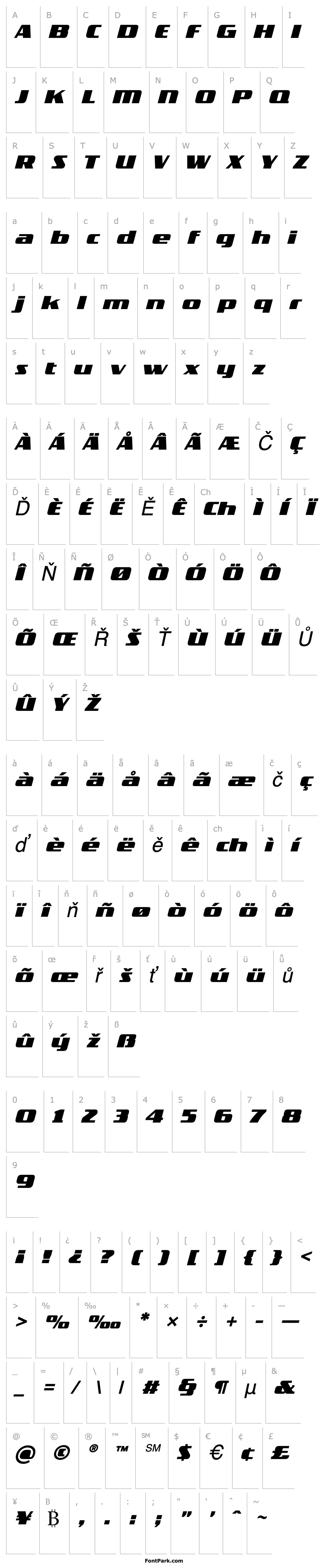 Přehled TradeMarker-FatItalic