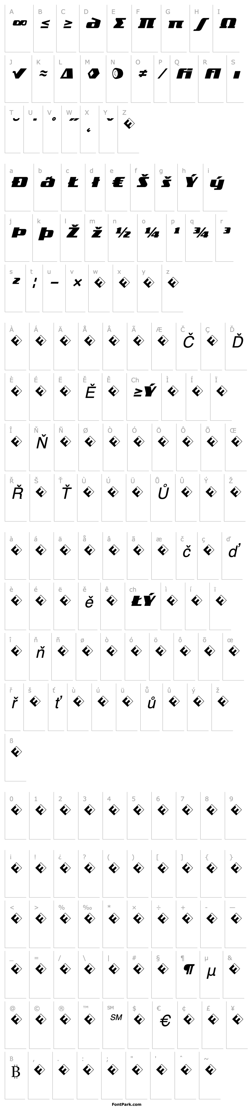 Overview TradeMarker-FatItalicExp