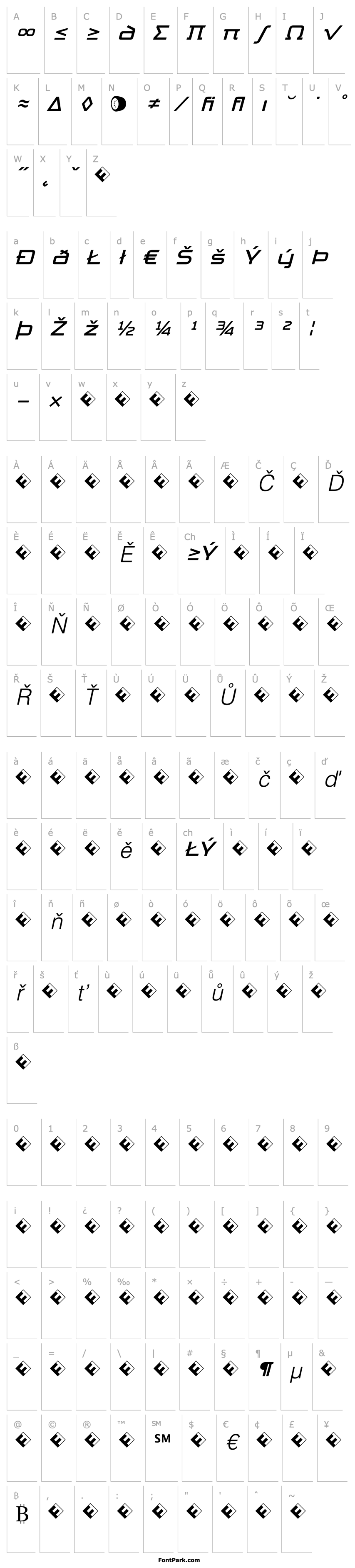 Overview TradeMarker-LightItalicExp