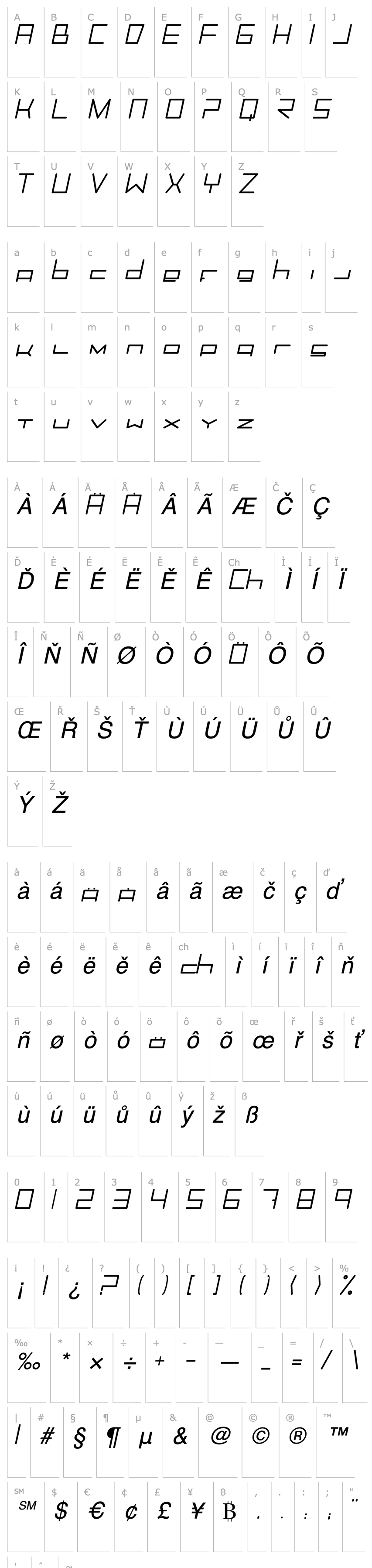 Overview Trancemission MediumItalic