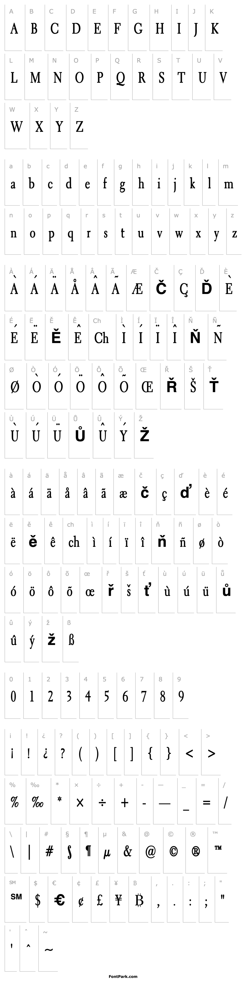 Overview Transit 2 Condensed Bold