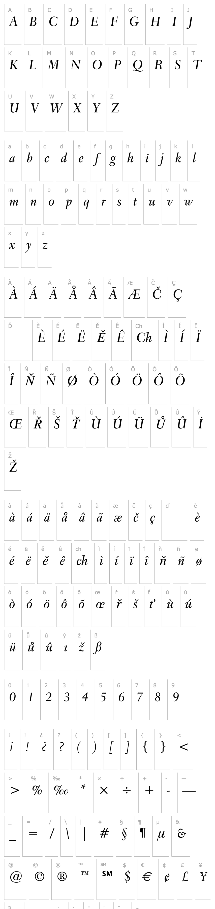 Overview Transitional 551 Medium Italic BT