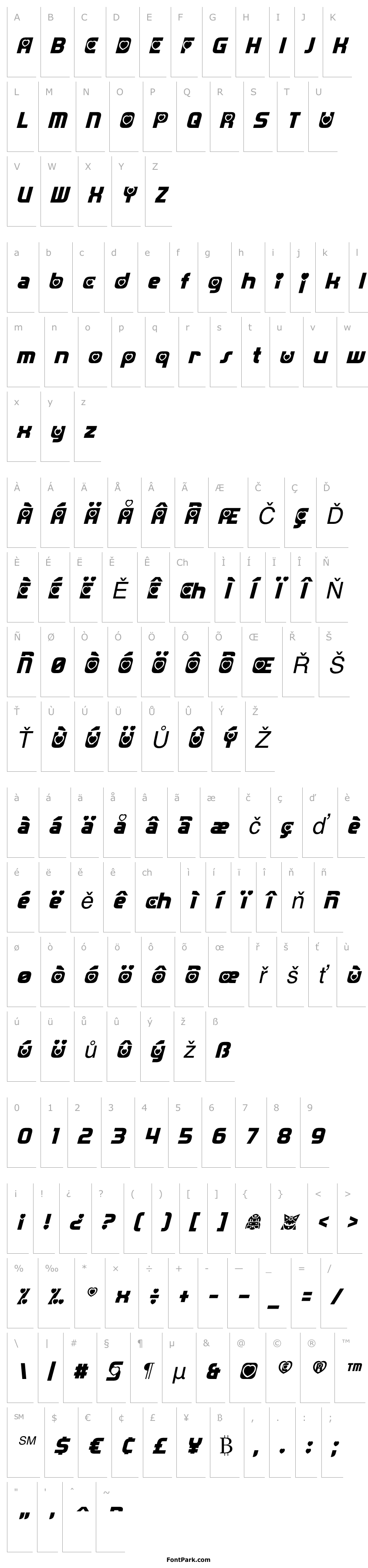 Overview Transmaidens Italic