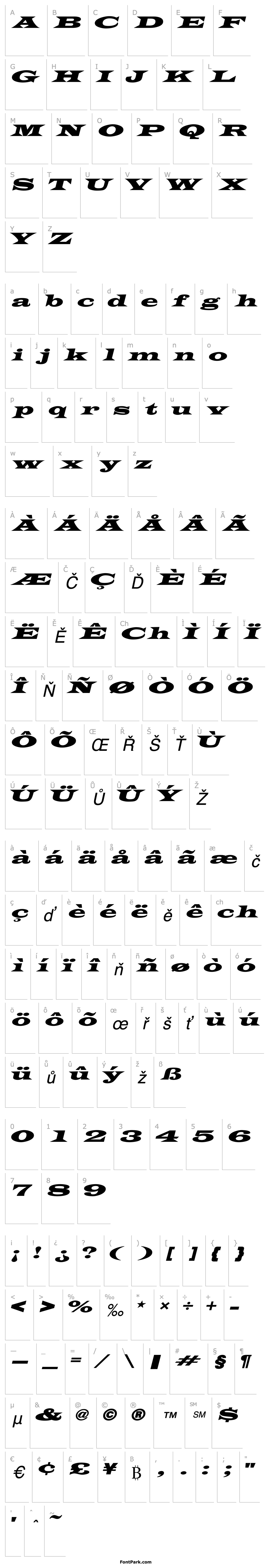 Overview TransverseExpandedSSK Italic