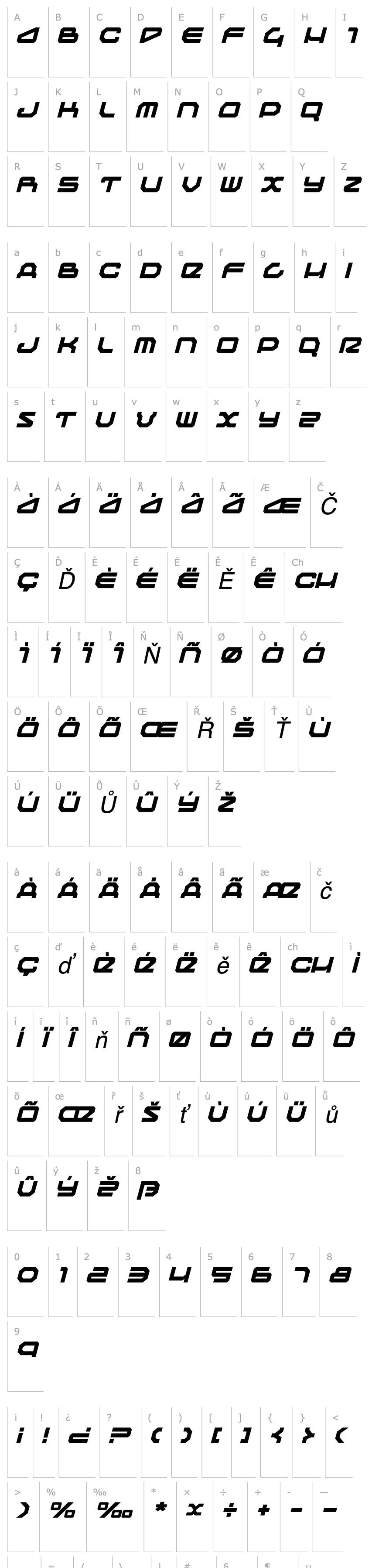 Overview Traveler Italic