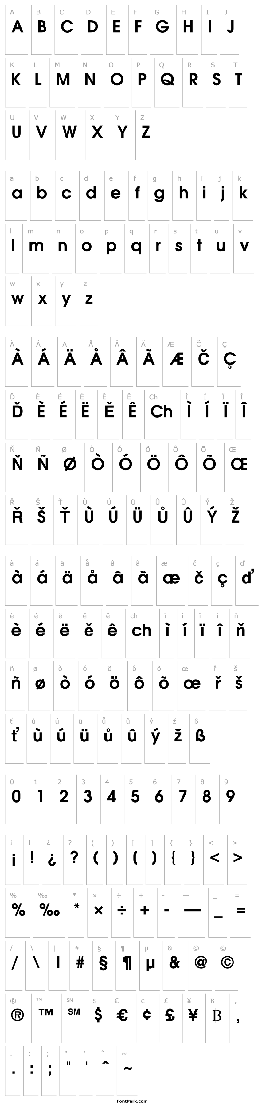 Overview TrendexSSK SemiBold