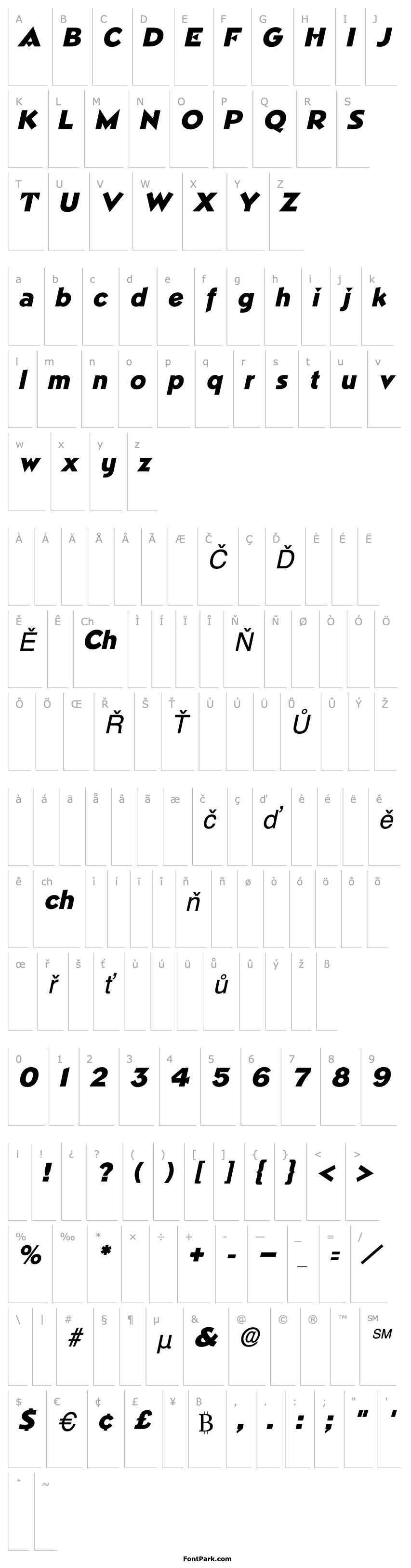 Přehled Trimble Italic